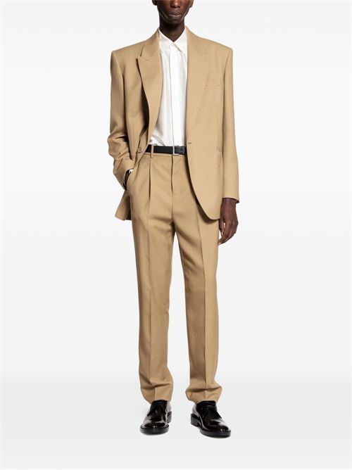 Giacca in gabardine di lana SAINT LAURENT | 821895Y405W7557